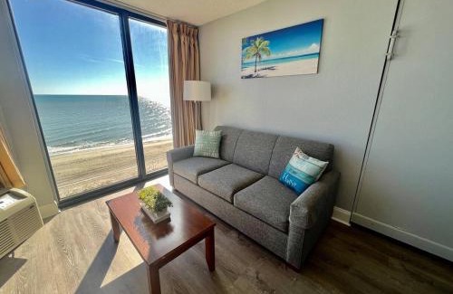 Myrtle Beach Apartment | WINTER RATES! Gorgeous Oceanfront Suite! 1Br Condo, Dog friendly! 706