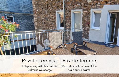 Bremm Apartment | Winzerhaus am Calmont - Terrasse der Ruhe