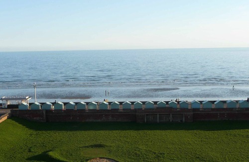 Seafront Apartment | With spectacular sea views the flat is literally across the road from the Beach.