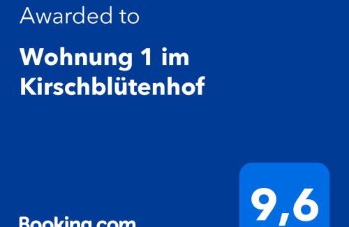 Mainz-Bingen Apartment | Wohnung 1 im Kirschblütenhof