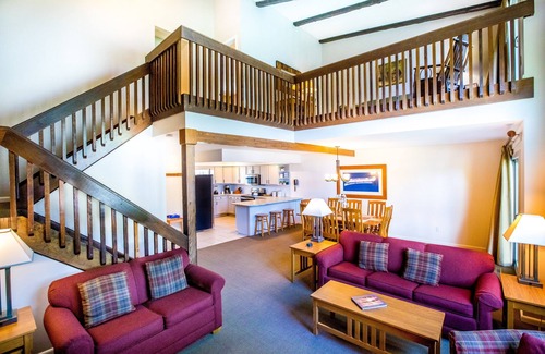 Lake Placid Condo | Wolf Jaw Lodge u62- Lake-front Views + Main Street