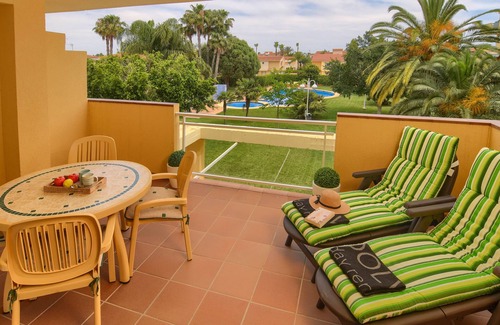 Denia Apartment | Wonderful and cheerful apartment with communal pool in Denia, Costa Blanca, Spain for 4 persons