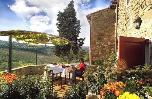 Greve in Chianti House | Wonderful cottage in Chianti ideal for 4 people - swimming pool and vineyards n