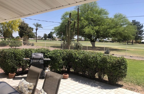 Sun City House | Wonderful Golf View! Golf Course Home, 2 blocks from Fairway recreation center.