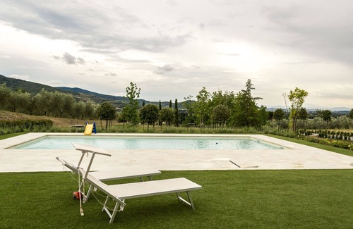 Castiglion Fiorentino Villa | Wonderful private villa with WIFI, private pool, TV, patio and panoramic view, close to Cortona