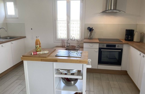 Anneville-sur-Mer House | Wonderful private villa for 6 guests with WIFI, TV and pets allowed