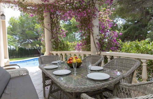 L Almadrava Villa | Wonderful private villa for 10 guests with WIFI, private pool, TV, patio and parking