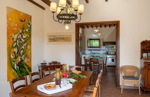Borgo San Lorenzo Villa | Wonderful private villa for 10 people with A/C, WIFI, private pool, TV, patio and pets allowed