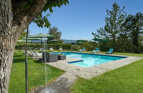 Borgo San Lorenzo Villa | Wonderful private villa for 10 people with A/C, WIFI, private pool, TV, patio and pets allowed