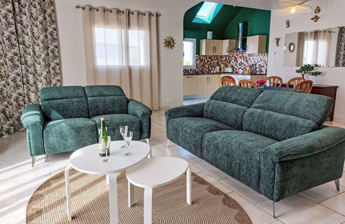 Telgruc-sur-Mer House | Wonderful private villa for 6 people with WIFI, TV, terrace and pets allowed