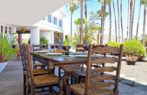 Tafira House | Wonderful private villa for 10 guests with A/C, private pool, WIFI, TV, patio and pets allowed