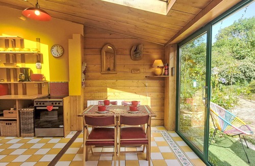 Plerin House | Wonderful private villa for 4 guests with WIFI, TV and patio