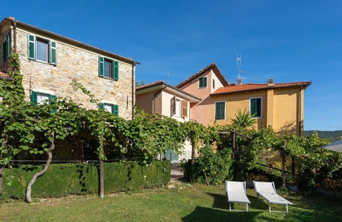 Ville San Sebastiano Villa | Wonderful private villa with A/C, WIFI, private pool, TV, patio, pets allowed and panoramic view