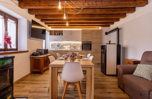 Savogna House | Wonderful private villa for 5 people with balcony and pets allowed