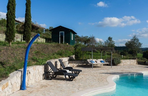 Mazzano Romano Villa | Wonderful private villa for 6 people with WIFI, A/C, hot tub, pool and TV