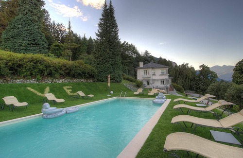 Baveno Villa | Wonderful private villa with WIFI, sauna, hot tub, private pool, A/C, TV, patio and panoramic view