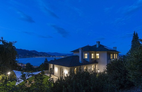 Baveno Villa | Wonderful private villa with WIFI, sauna, hot tub, private pool, A/C, TV, patio and panoramic view