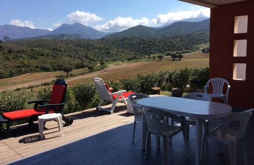 Saint-Florent Apartment | Wonderful sea view apartment surrounded by greenery and tranquility '.