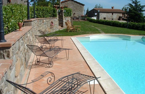 Cortona Villa | Wonderful villa for 6 people with WIFI, pool, TV and panoramic view