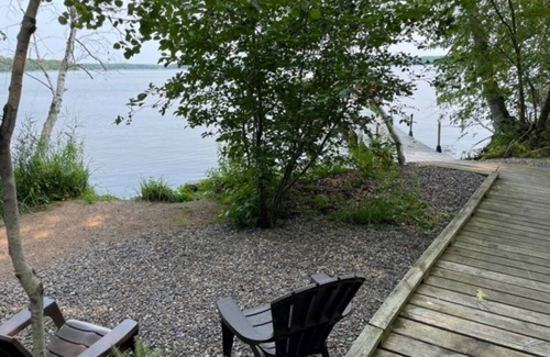 Hayward Cabin | Wood Haven Lodge/Pets/Nelson Lake/Pontoon Rental