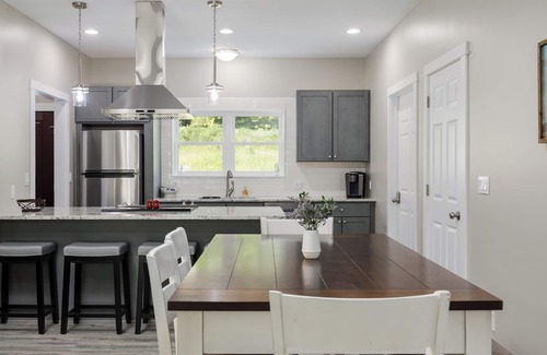 Cedar House | Wooded tranquil Retreat: Hot tub and fire pit. Just 8 miles from Traverse City!