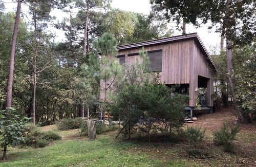Biscarrosse House | Wooden house in the golf, between forest, lake and ocean