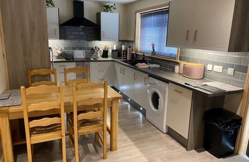 Dumfries Cabin | Woodend lodge with 6 seater private hottub