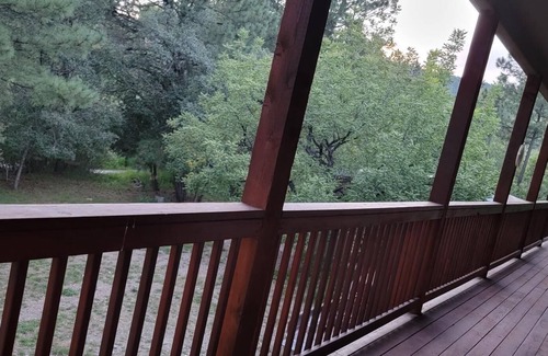 Ruidoso Apartment | Woodland river location with all the nature, none of the stress!