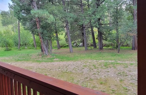 Ruidoso Apartment | Woodland river location with all the nature, none of the stress!