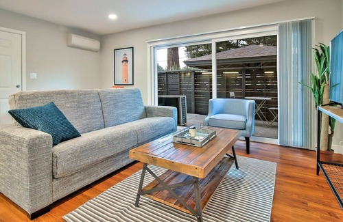 Mountain View Apartment | Woodland Views from this Mountain View 1BR