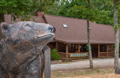 Pine Mountain Valley Cabin | Woodscape Cabins "Deer" - End Cabin of Triplex
