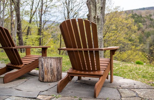 Bearsville House | Woodstock House on 35 private acres Mountain Views