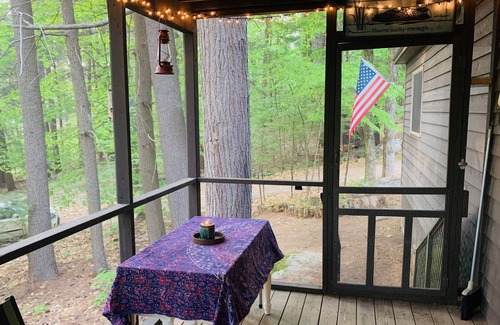 Bridgton Cabin | Woodsy Highland Lake Cabin, Water access, Near Naples, Skiing and Golf