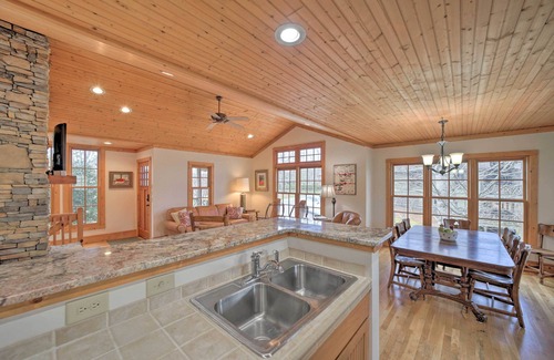 Cashiers Cottage | Woodsy Smoky Mtn Hideaway w/Grill & Views!
