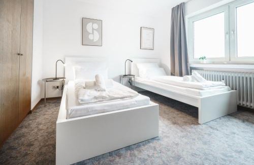 Ibbenbueren Apartment | Wooon I O105 XXL I 10 Personen I 4 Schlafzimmer I 160m2 I Smart I P I