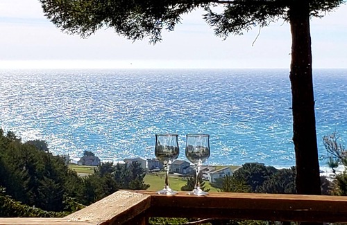 Shelter Cove House | Wow! Amazing Oceanview, walk to Beach & Game room!