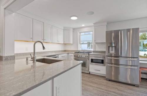 Wells Beach House | Wow! Newly Renovated Main Kitchen, Common Areas, Bathrms. Three Kitchens!