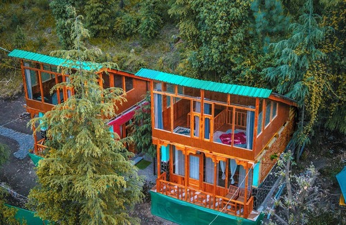 Banjar Cottage | WOW WOODEN DUPLEX COTTAGE- SATYA KUTIR