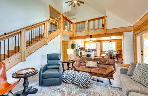 Angel Fire House | Wraparound Porch and Forest Views Angel Fire Cabin