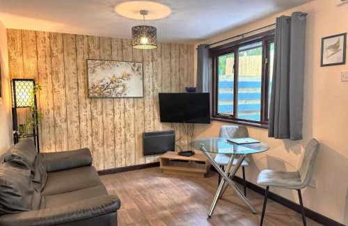 Llanybri Ski Chalet | Wren 21-Hot Tub-Woodland Lodges-Tenby-Camarthenshire