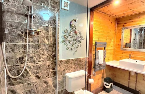 Llanybri House | Wren 8-Hot Tub-Woodland Lodges-St Clears-Carmarthen-Tenby