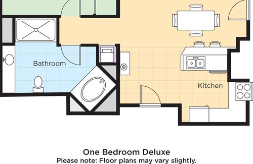 Gaslamp Quarter Resort | Wyndham Harbour Lights Studio Unit Sleeps 4