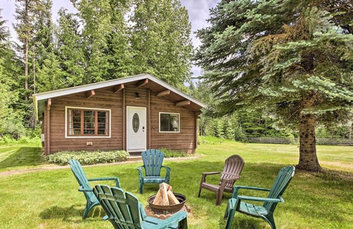 Troy Cabin | 'Yaakwards' Log Cabin in Yaak River Valley!