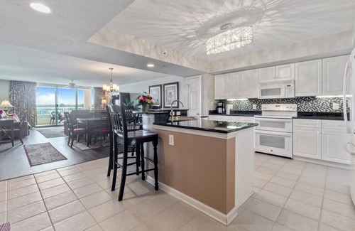 North Myrtle Beach Condo | Yacht Club Villas #1-403 Fantastic Waterway Views from This Spacious Condo!