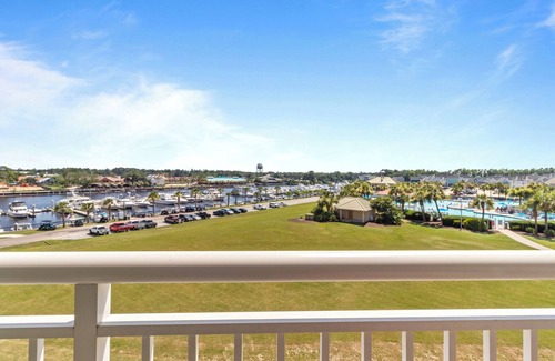 North Myrtle Beach Condo | Yacht Club Villas #1-403 Fantastic Waterway Views from This Spacious Condo!