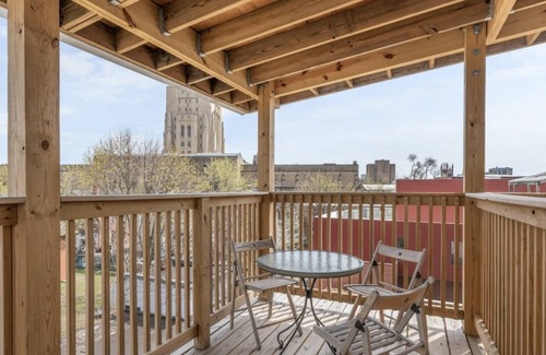 Dwight Apartment | Yale Uptown - New/secured bldg - 1 block to campus! Walk to Yale NH Hospitaln