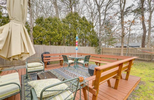 South Yarmouth House | Yarmouth Vacation Rental with Deck Near Swan Pond!