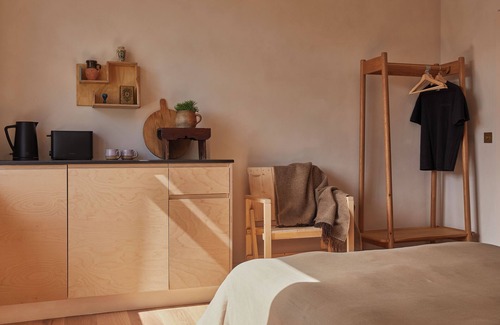 Ballycastle Apartment | Yarn - Elmo is a luxury suite with double size bed and spacious bathroom