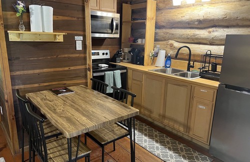 Stendal Cabin | Yellow Banks Log Cabin With Waterfront Views