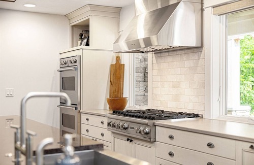 Holland House | Yemi's Place: Luxe Macatawa Home, Hot Tub, Fire Pit, Game Room